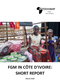 FGM/C in Cote d'Ivoire: Short Report (2020, English)